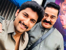 Nani Fan Moment with Kamal Haasan Photos